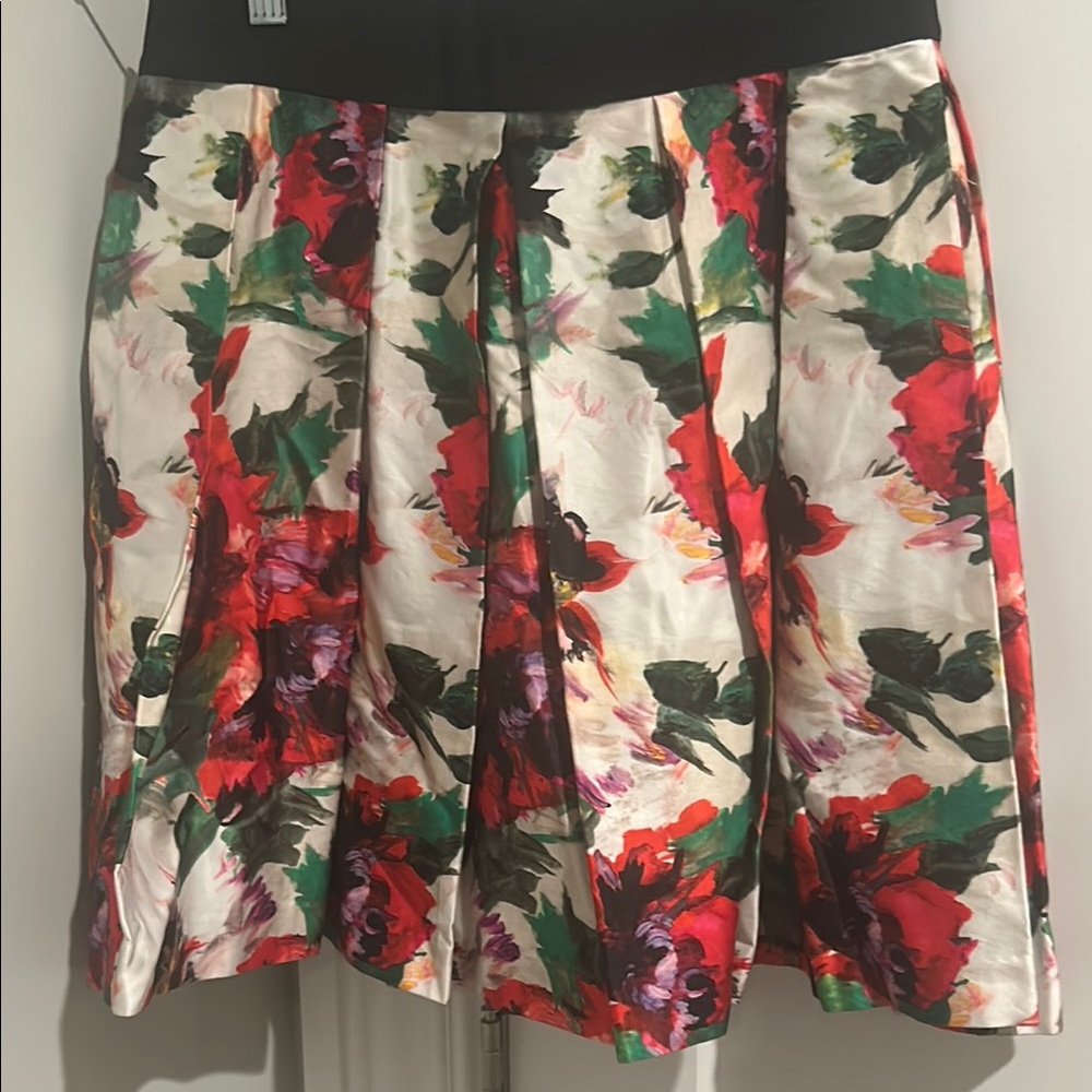 Milly Floral Mini Skirt